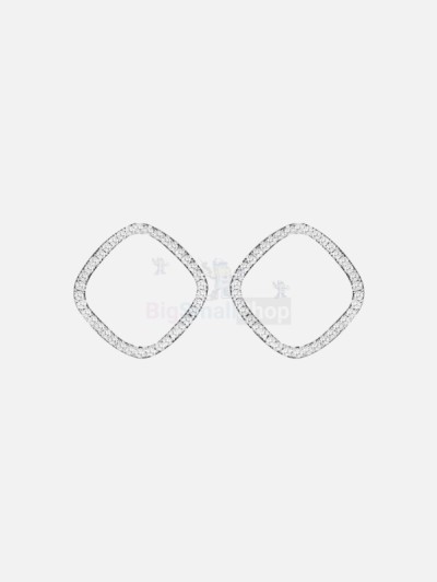 Серьги Белая Нежность жемчужные - купить в Коктуше