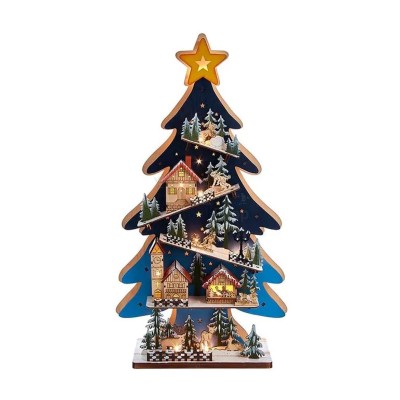 Деревянная ёлка 60 см - купить в Коктуше